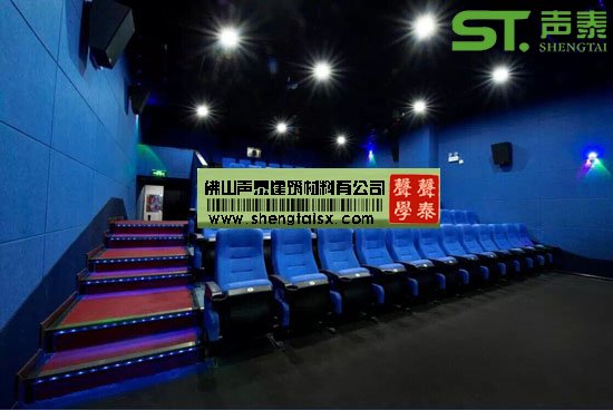 聚酯纤维吸音板装饰效果图(图1) 聚酯纤维吸音板装饰效果图(图1)