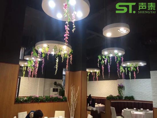 餐厅吸音板装饰效果图,吸音装饰两不误(图3) 餐厅吸音板装饰效果图,吸音装饰两不误(图3)
