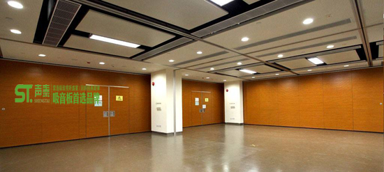 会议室红芯阻燃防火槽孔吸音板(图3) 会议室红芯阻燃防火槽孔吸音板(图3)