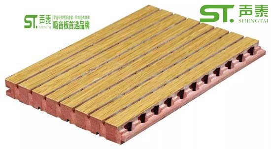 西宁学校体育馆墙面木质吸音板(图2) 西宁学校体育馆墙面木质吸音板(图2)