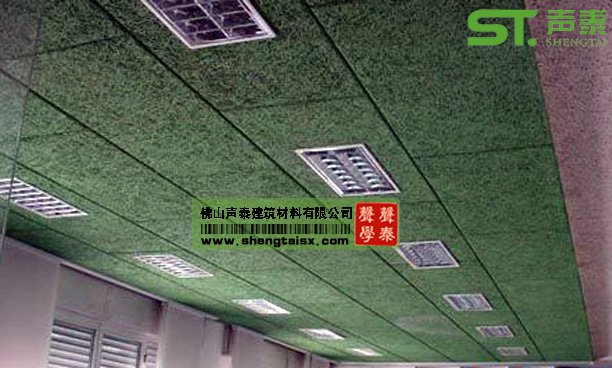 剧院喷绘木丝吸音板(图2)