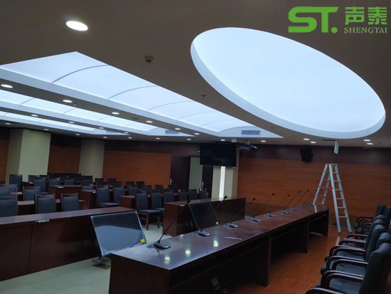 济南市检察院会议室工程案例(图1) 济南市检察院会议室工程案例(图1)