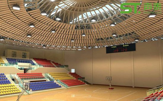 体育馆悬吊空间吸声体(图7) 体育馆悬吊空间吸声体(图7)