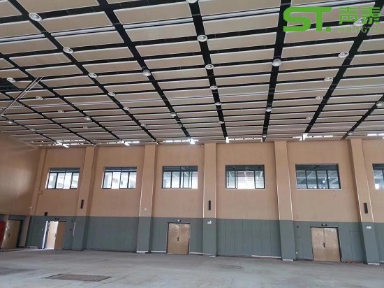 拉萨篮球馆弹性软包吸音板工程案例(图1) 拉萨篮球馆弹性软包吸音板工程案例(图1)