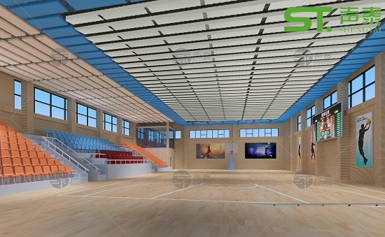 河南郑州科技学院体育馆工程案例(图2) 河南郑州科技学院体育馆工程案例(图2)